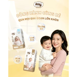 Không quà Giá Tốt Bỉm Mây Premium siêu mềm mại, không hằn, chống hăm, an toàn đủ size