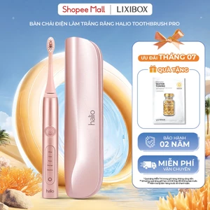 Bàn Chải Điện Làm Trắng Răng Halio Sonic Whitening Electric Toothbrush PRO Kèm Hộp Đựng