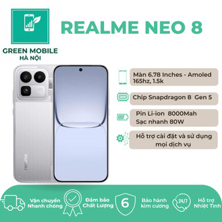 [Newseal] Điện Thoại REALME NEO 8 Đã UNLOCK SIM bằng code newseal chip Snapdragon 8 Gen 5