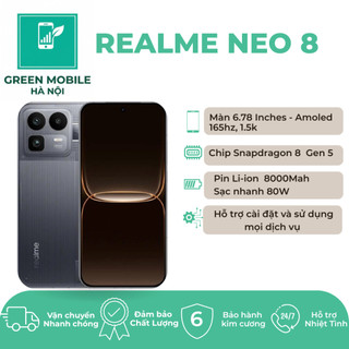 [Newseal] Điện Thoại REALME NEO 8 Đã UNLOCK SIM bằng code newseal chip Snapdragon 8 Gen 5