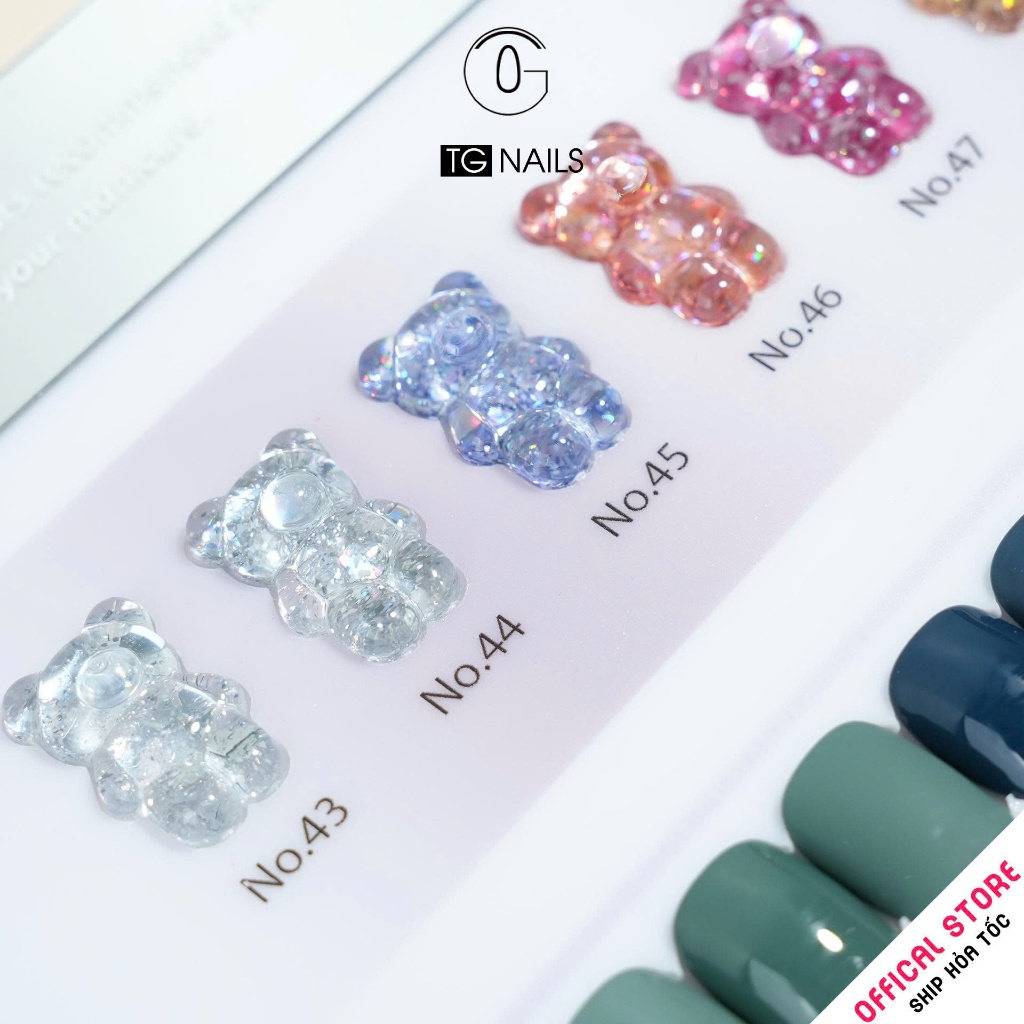 Set sơn 48 màu cọ tròn thương hiệu TG cao cấp