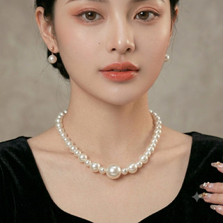 [ DAISYN ] N454 choker ,dây chuyền mang áo dài , vòng cổ mang áo dài, dây chuyền hạt Ngọc  5 sợi sang trọng cho nữ