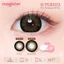 【Big Eyes】Magister Kính Áp Tròng SUPERSIZE 0~6.00 DIA 14.5/16.0mm Brown Kính Áp Tròng Cận 6 Tháng Black Mắt To Lens