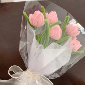 Bó hoa bằng kẽm nhung siêu xinh - Quà tặng ý nghĩa cho bạn gái, thầy cô, bạn bè