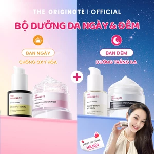 Bộ Dưỡng Da Ngày & Đêm The Originote Kem Dưỡng và Serum cấp ẩm phục hồ sáng da 24H chăm sóc da