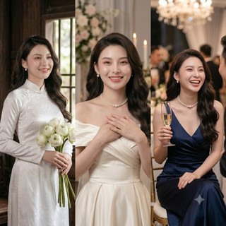 [ DAISYN ] N415 choker vòng cổ hạt ngọc nhân tạo đá, dây chuyền ngọc nhân tạo đá dây chuyền mang áo dài