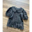 Áo thô babydoll cổ sen viền re QCCC