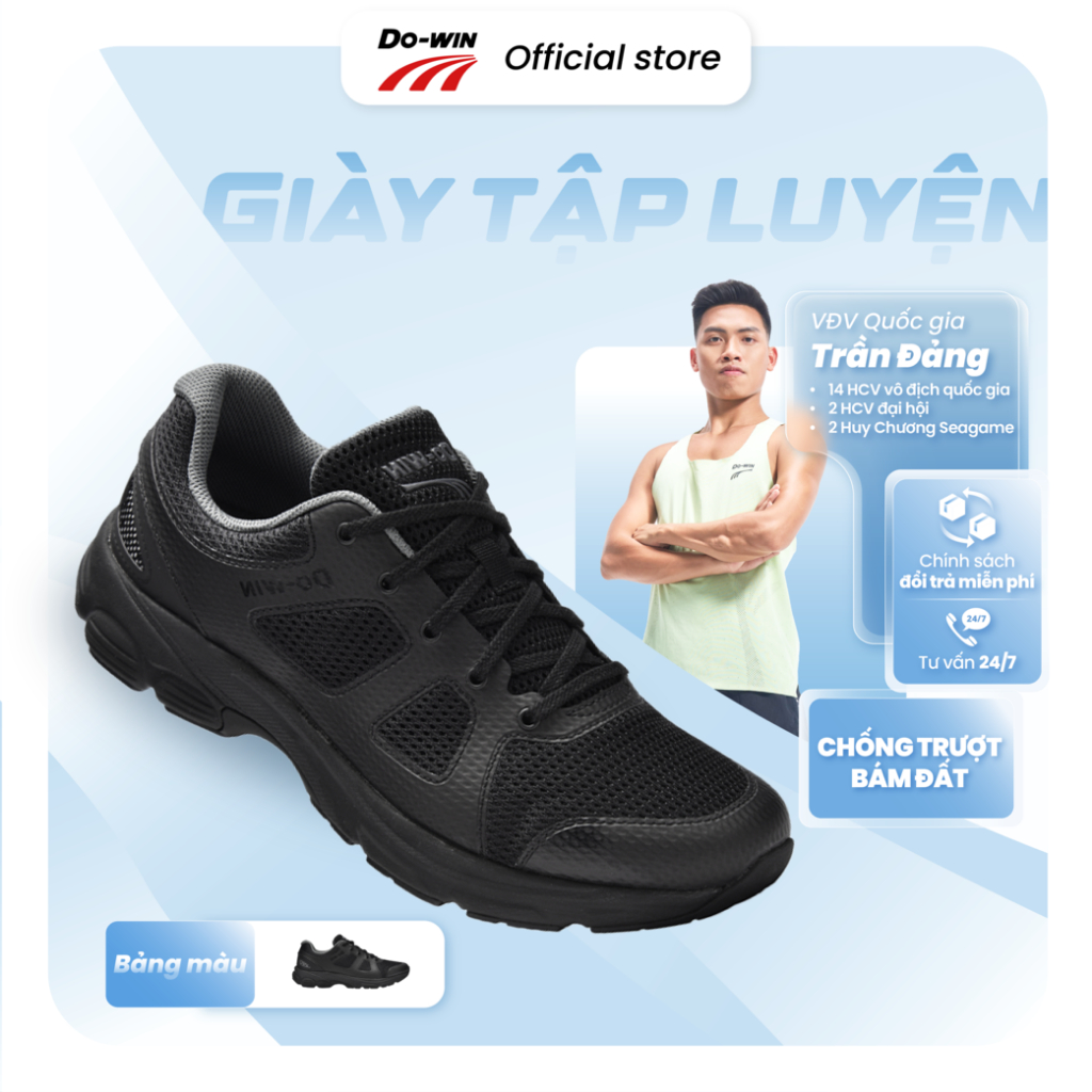 Giày Do-win TL1 Tập Luyện Hằng ngày Nam/Nữ -  Chạy bộ, pickleball, cầu lông, gym, mỏng nhẹ thoáng