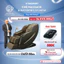 Ghế massage KINGSPORT Standard G5 BEIGE cao cấp con lăn 3D, công nghệ massage chuyên sâu