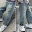 Quần Jeans Dài Bé Trai Cắt Rách Chất Bò Mềm Co Giãn Lưng Thun Thời Trang Cá Tính 6-15 Tuổi