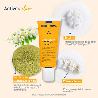 Kem chống nắng ISISPHARMA 40ml/SPF50+ Mineral Cream không gây bít tắc