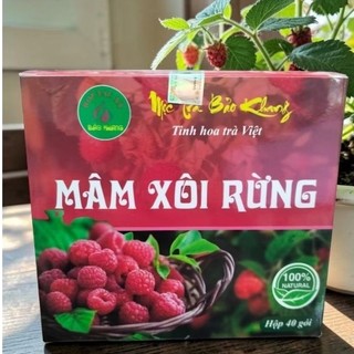 Hộp 40 gói trà túi lọc Bảo khang,mâm xôi rừng, giúp hết nám,tàn nhang, dầy niêm mạc, điều  hoà kinh nguyệt