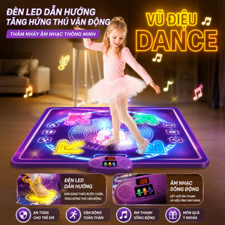 Thảm Nhảy Audition Cho Bé Kết Nối Phát Nhạc Với Điện Thoại Qua Bluetooth - Giúp Bé Phát Triển Khả Năng Vận Động