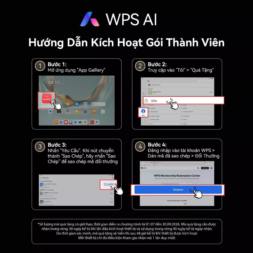Máy tính bảng HUAWEI MatePad 11.5 2026 | WPS Office PC | FullView Display 2.5K 120Hz | Bàn Phím Rời | BigBuy360 - bigbuy360.vn