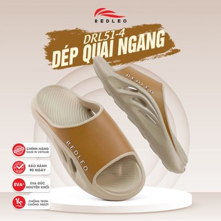 Dép Quai Ngang REDLEO Oran - EVA Đúc Nguyên Khối, Phối 2 Màu Unisex, Big Size DRL51-4