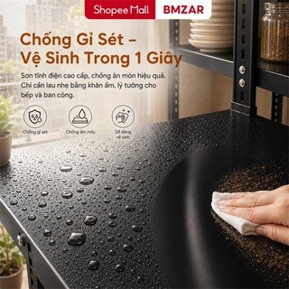 BMZAR Kệ Sắt V Lỗ Chịu Tải 500kg Kệ Hàng Đa Năng Kệ Dể Dồ Điều Chỉnh Chiều Cao