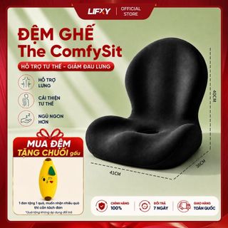 The ComfySit | Đệm Ngồi Công Thái Học MIIOW Cao Cấp, Khô Thoáng Bốn Mùa Giảm Áp Lực Toàn Diện