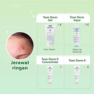 Gel rửa mặt ISISPHARMA 150ml/Teen Derm Exfoliating hỗ trợ giảm mụn