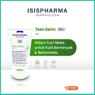 Gel rửa mặt ISISPHARMA 150ml/Teen Derm Exfoliating hỗ trợ giảm mụn