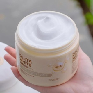 ( Chính Hãng ) Kem Ủ Trắng Da Toàn Thân Gluta White Thái Lan 600gr Chính Hãng - Kem Kích Trắng Face Và Body