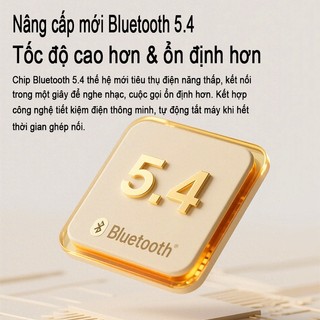 Tai nghe silicone không dây Bluetooth, màn hình hiển thị LED, micrô tích hợp, điều khiển cảm ứng vân tay