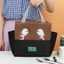 Túi Đựng Hộp Cơm Giữ Nhiệt Hình Thú Dễ Thương Có Ngăn Bên Hông Lunch Bag Đi Học Đi Làm MUN STORE TCOMTHU6
