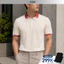 Áo Polo OMBRE chuyển màu cổ và tay áo nổi bật, thiết kế tinh giản hiện đại, form chuẩn - FEAER