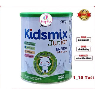 [CHÍNH HÃNG] Sữa bột Kidsmix Advanced Pháp - Sữa tăng cân, phát triển chiều cao, bổ sung DHA, HMO, D3 - TẶNG QUÀ HẤP DẪN