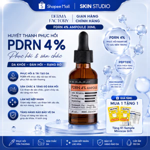 Huyết thanh Phục hồi Serum Săn chắc da Derma Factory PDRN 4% Ampoule 30ml