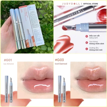 Son bóng dưỡng môi Judydoll Watery Essence Lip Glaze