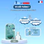 Núm ti thay thế dẹt rời silicon nhiều lỗ - gói 2 cái, 4 tốc độ - Tương thích bình thuỷ tinh