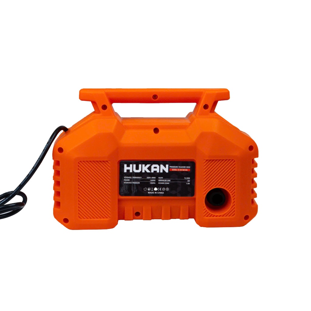 Máy Rửa Xe Điện HUKAN G1-RX1801MN | Công Suất 1800W | Động Cơ Đồng 10MPa 7L/Phút | Dây Phun 8M Máy Xịt Rửa Xe BH 6 Tháng