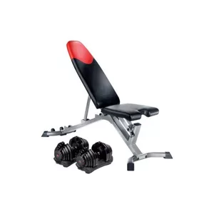 Bộ tạ tập tay Bowflex 552 KÈM GHẾ + BỘ TẠ TAY + GIÁ ĐỠ TẠ