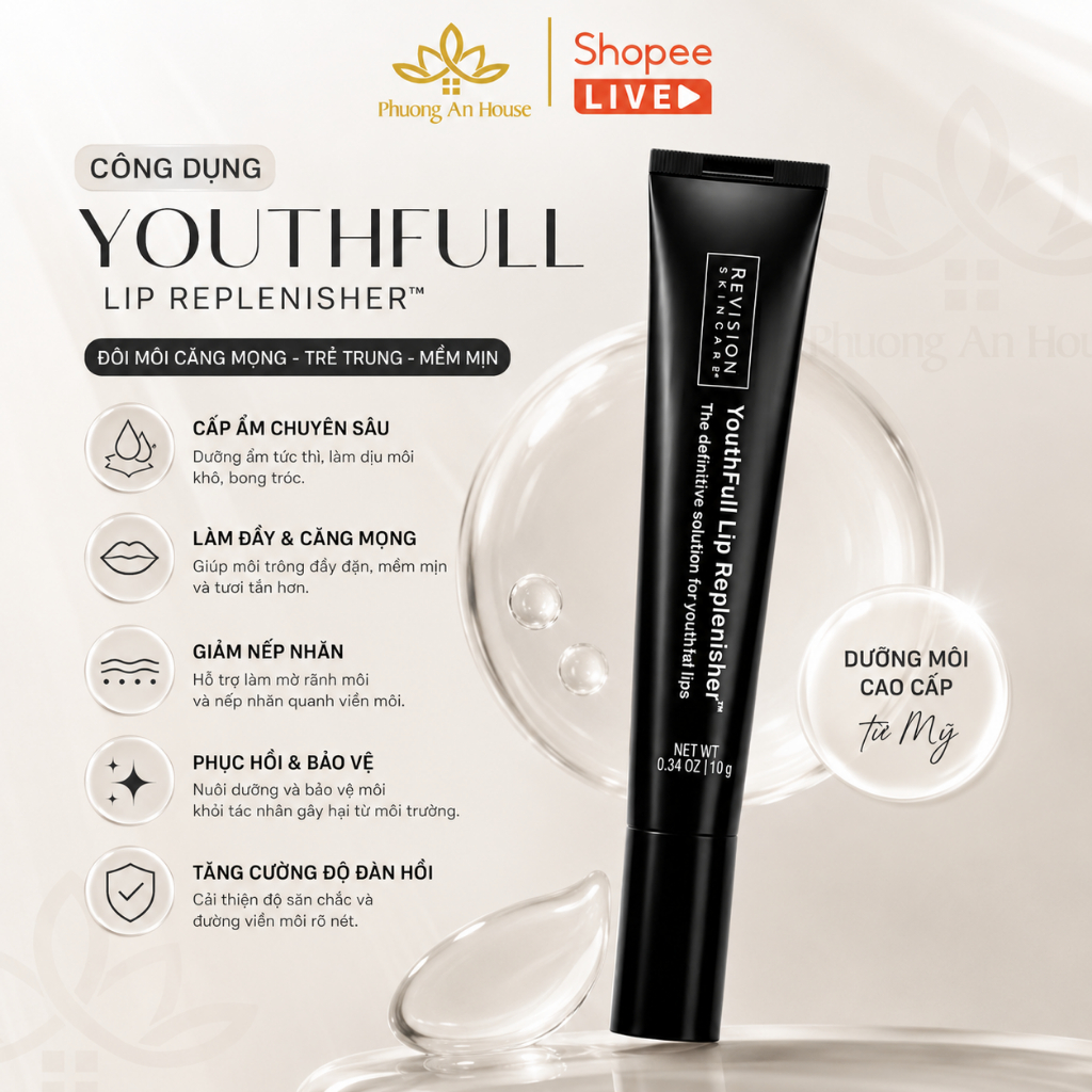 Son dưỡng môi Revision Skincare YouthFull Lip Replenisher™ 9.4g