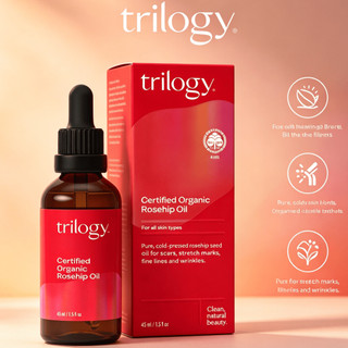 Tinh dầu nụ tầm xuân Trilogy Certified Organic Rosehip Oil 45ml