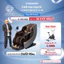 Ghế massage KINGSPORT STANDARD G19 Công Nghệ Massage Kingtech Touch Pro, 20 Bài Massage Tự Động