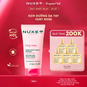 Kem Dưỡng Da Tay Và Móng Nuxe Very Rose Hand And Nail Cream 50ml