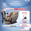 Ghế massage KINGSPORT Deluxe G22 công nghệ Kingtech Touch Pro, massage kéo giãn toàn thân