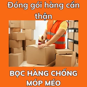 Gói đóng hàng cận thận đến tay khách hàng