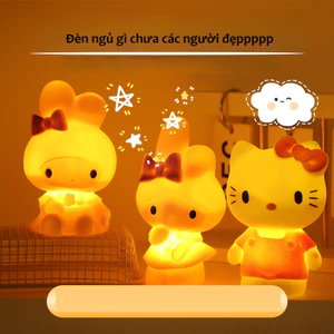 Đèn Ngủ Mini Chạy Pin Hình Thú Dễ Thương Đèn Trang Trí Bàn Học Phòng Ngủ MUN STORE DENNGUPAN32