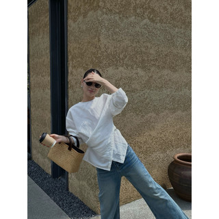 𝙈𝙄𝙆𝙄 𝙏𝙊𝙋 - Áo Linen Xoắn Eo