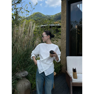 𝙈𝙄𝙆𝙄 𝙏𝙊𝙋 - Áo Linen Xoắn Eo