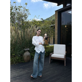 𝙈𝙄𝙆𝙄 𝙏𝙊𝙋 - Áo Linen Xoắn Eo