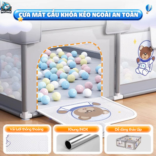 Quây Bóng Vải Pakey Khung Inox Dày Dặn, Nhà Bóng Cao 65cm, Dễ Tháo Rời [Kèm Quà Tặng]