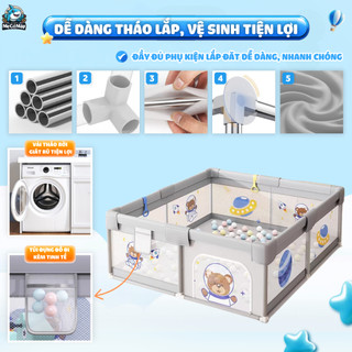 Quây Bóng Vải Pakey Khung Inox Dày Dặn, Nhà Bóng Cao 65cm, Dễ Tháo Rời [Kèm Quà Tặng]