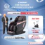 Ghế massage Kingsport Deluxe G25 Sonic, 20 bài massage tự động, công nghệ cảm biến hiện đại.