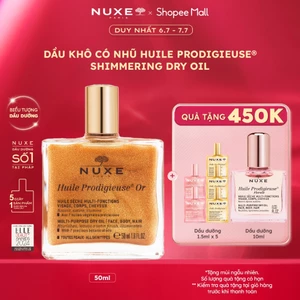 Dầu khô có nhũ Nuxe Huile Prodigieuse Shimmering Dry Oil 50ml