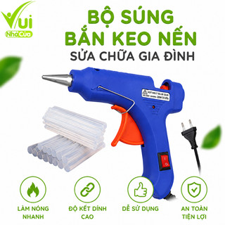 Súng Bắn Keo Nến Silicon Sửa Chữa Gia Đình GD303 - Máy Bắn Keo Nến Silicon Nóng Chảy Nhỏ 20W