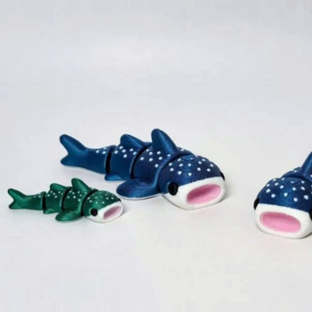 Móc khóa khớp chuyển động in 3D – linh hoạt, độc đáo, siêu thú vị