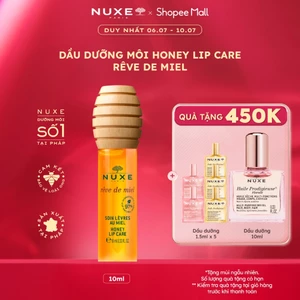 Dầu dưỡng môi Nuxe Rêve de Miel Honey Lip Care 10ml